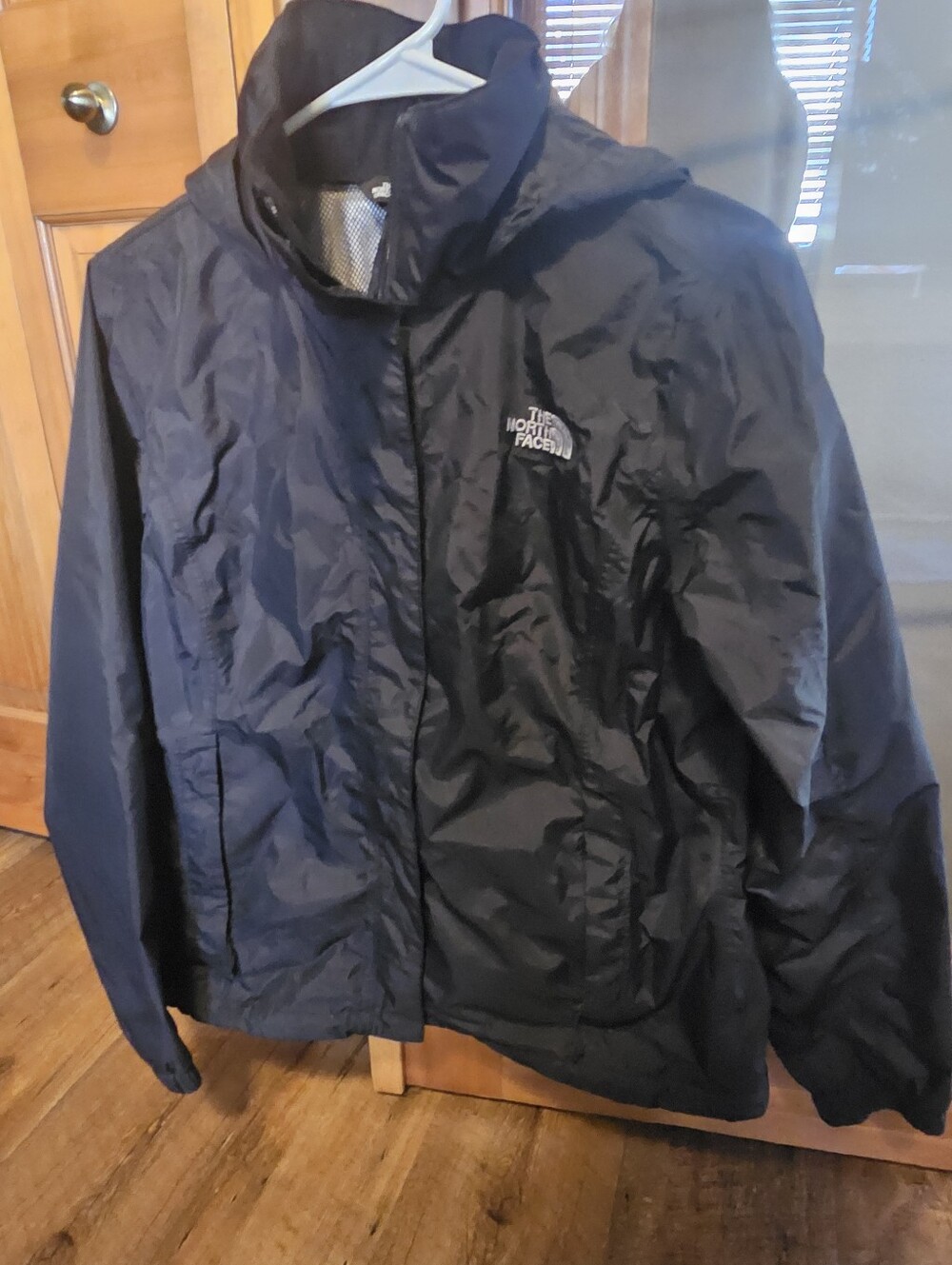 The North Face Black Lightweight Hooded Shell Jacket
